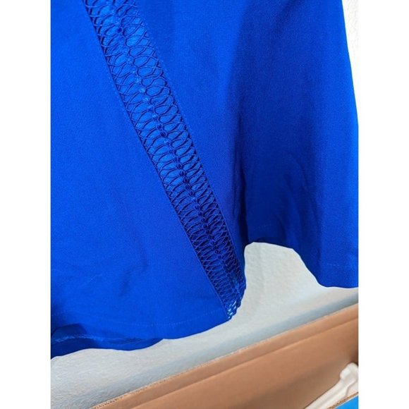 NWT Nordstrom Adelyn Rae Royal Blue Medium Lace Dress - Picture 10 of 10